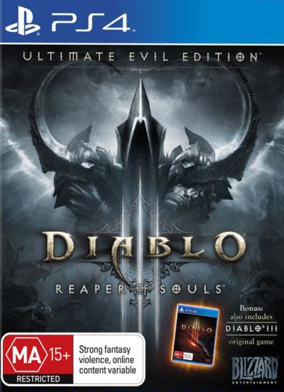 Blizzard Diablo III Reaper Of Souls Ultimate Evil Edition Refurbished PS4 Playstation 4 Game
